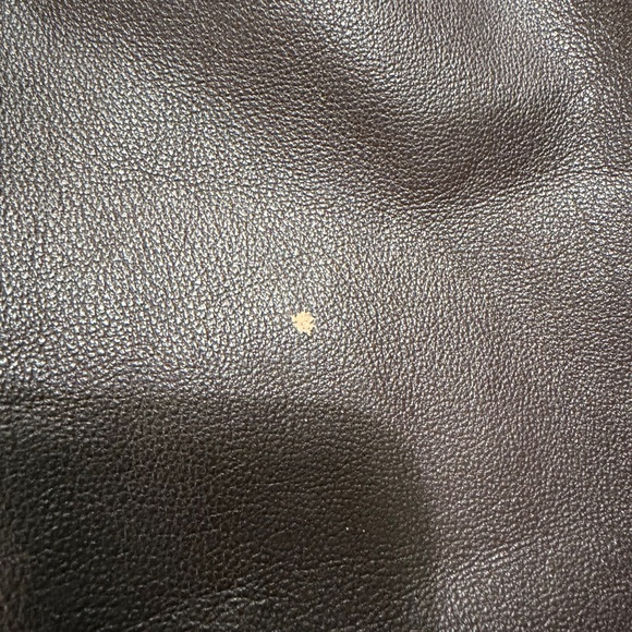 Bebe Brown Leather Garment. Pre-loved - Picture 11 of 16